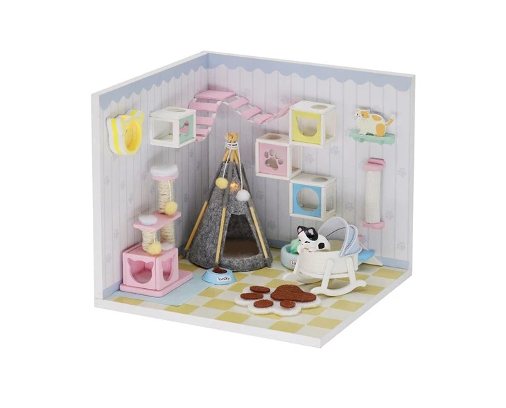 Hongda Toy Manufacture Doll Plush Toy Doll Manufacture Math Toys Educational Dollhouse Miniature Puzzle